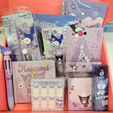 Purple stationery bundle