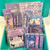 Purple primary stationery combo