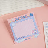 Sticky Cartoon Memo pad 3 Fachaiacc Pink 